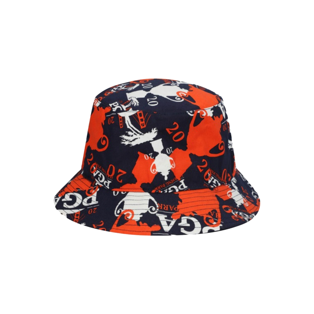 Sublimated Unstructured Bucket Hat w/ Imprint on Brim Inside