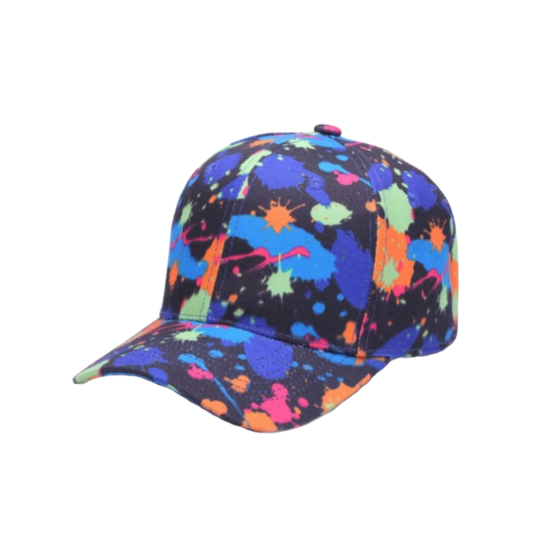 6 Panel Dye-Sublimated Structured Baseball Caps