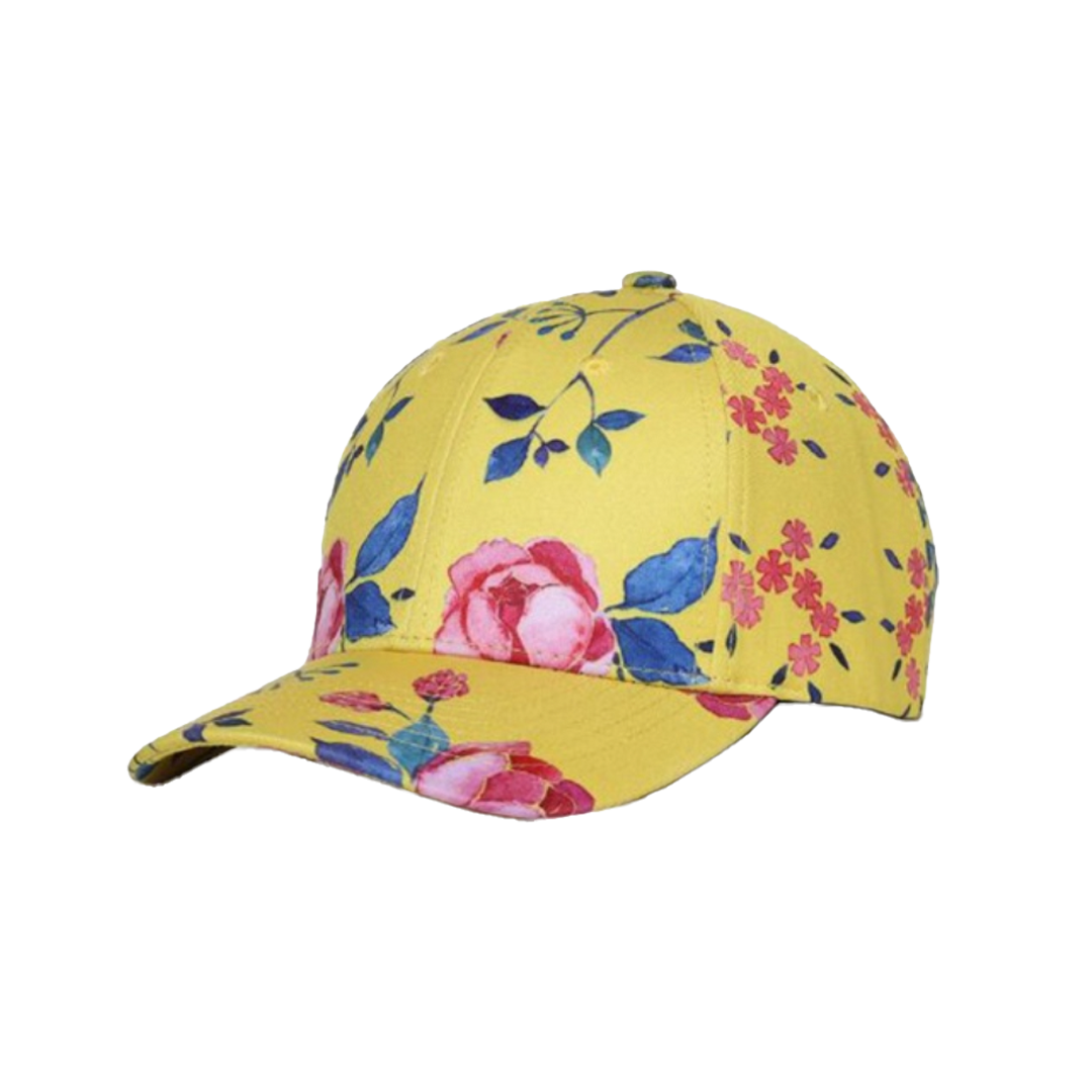 6 Panel Dye-Sublimated Structured Baseball Caps