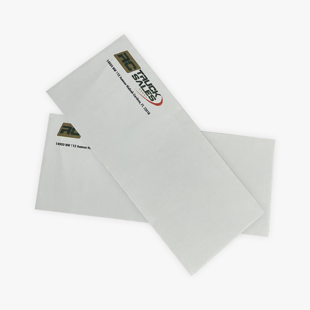 #10 Full Color Envelopes – Custom Front Print (Peel & Seal)