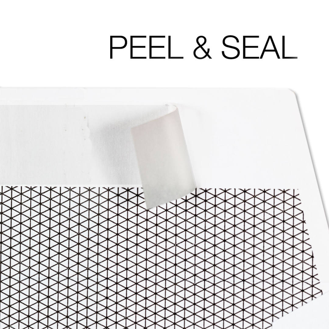 #10 One Spot Color Envelopes – Custom Front Print (Peel & Seal)