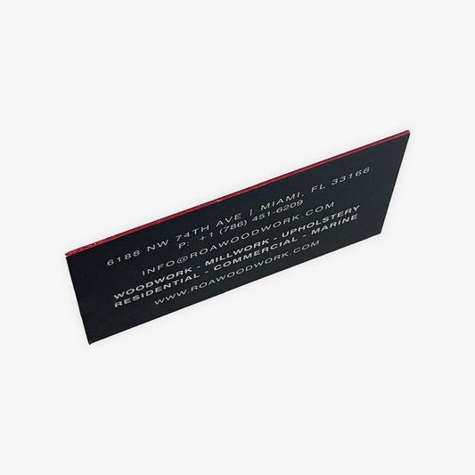 32PT Metallic Edges Business Cards