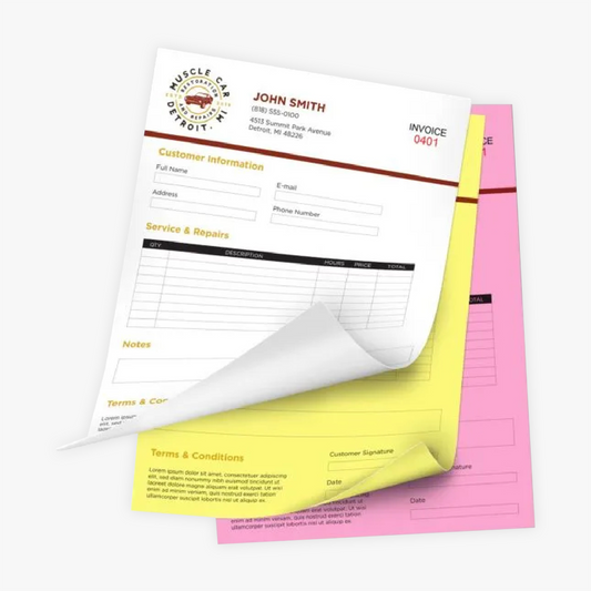 3 Part NCR / Carbon Less