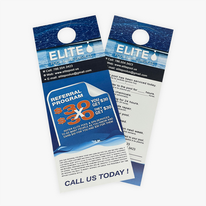 4.25"x11" Door Hanger