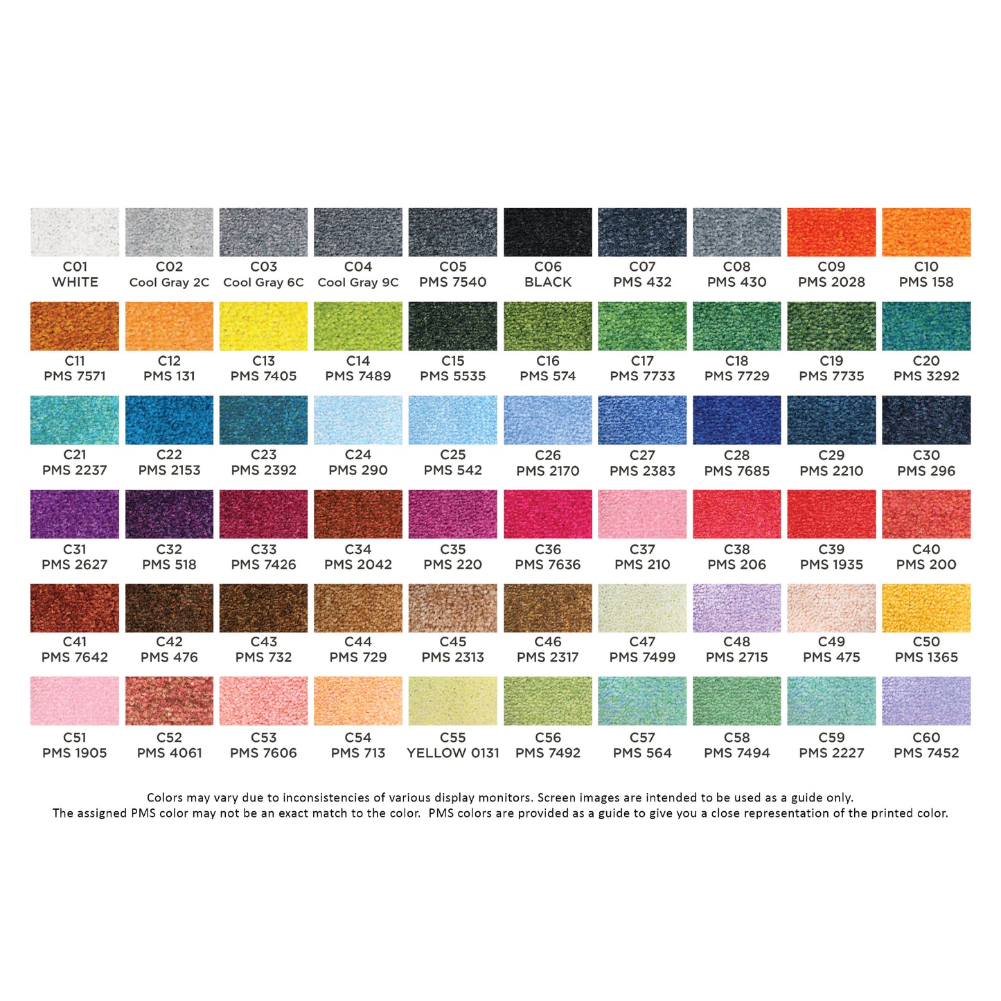 Colorstar Custom Mats
