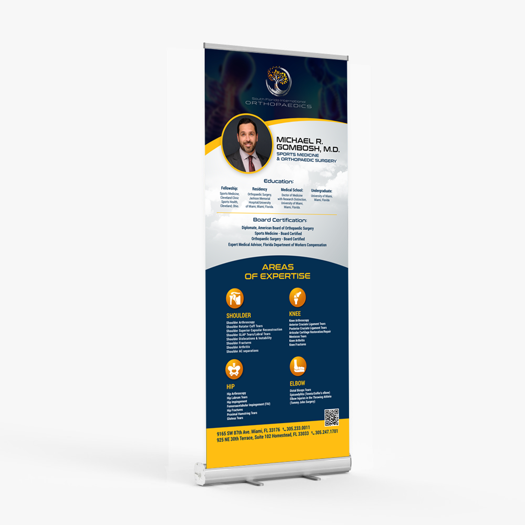 Standard Retractable Stand Banner