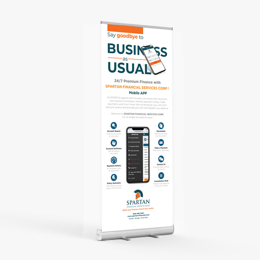 Standard Retractable Stand Banner
