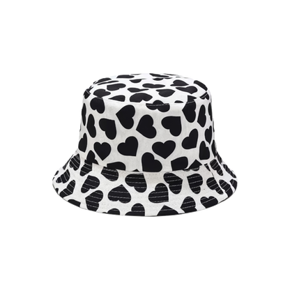 Sublimated Summer Fishing Bucket Hats w/ Adjustable Drawstring
