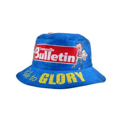 Sublimated Unstructured Bucket Hat w/ Imprint on Brim Inside