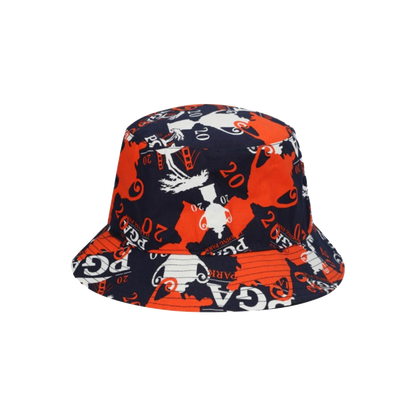 Sublimated Unstructured Bucket Hat w/ Imprint on Brim Inside