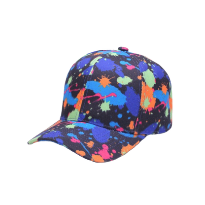 6 Panel Dye-Sublimated Structured Baseball Caps
