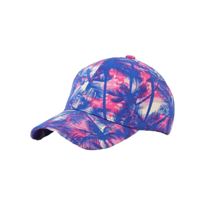 6 Panel Dye-Sublimated Structured Baseball Caps