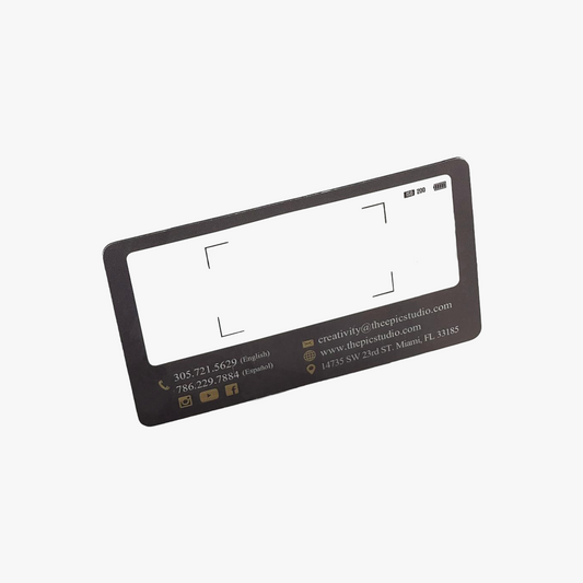 Clear Plastic Business Cards