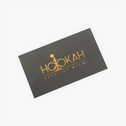 Silk w/ Foil Business Cards