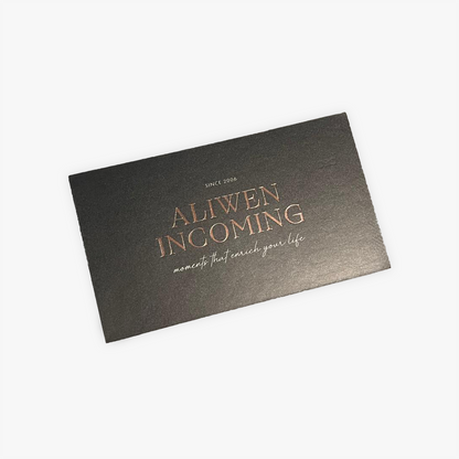 Silk w/ Foil Business Cards