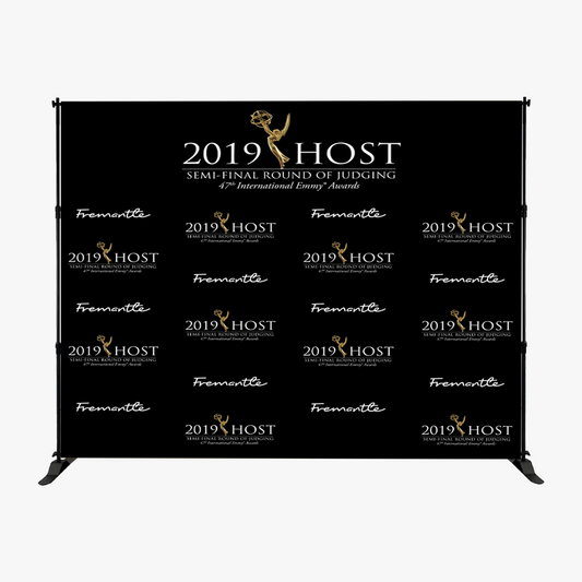 10Ft Step & Repeat Backdrop