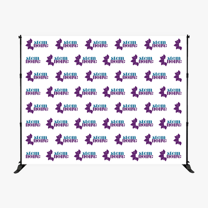 10Ft Step & Repeat Backdrop
