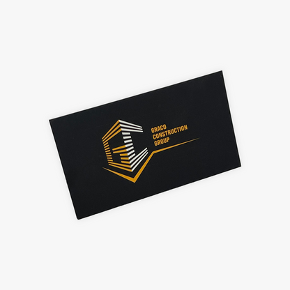Suede Business Cards