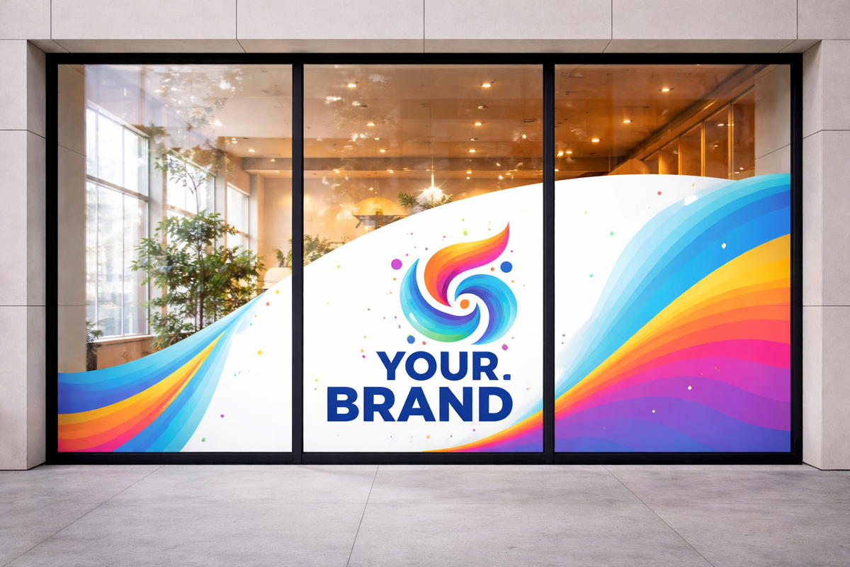Full Color Direct Print Vinyl Example Vinyl Full Color – A4 Graphic