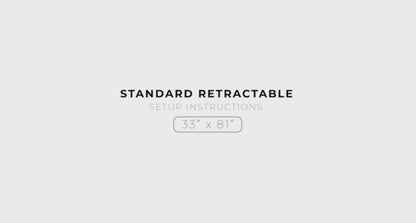 Standard Retractable Stand Banner